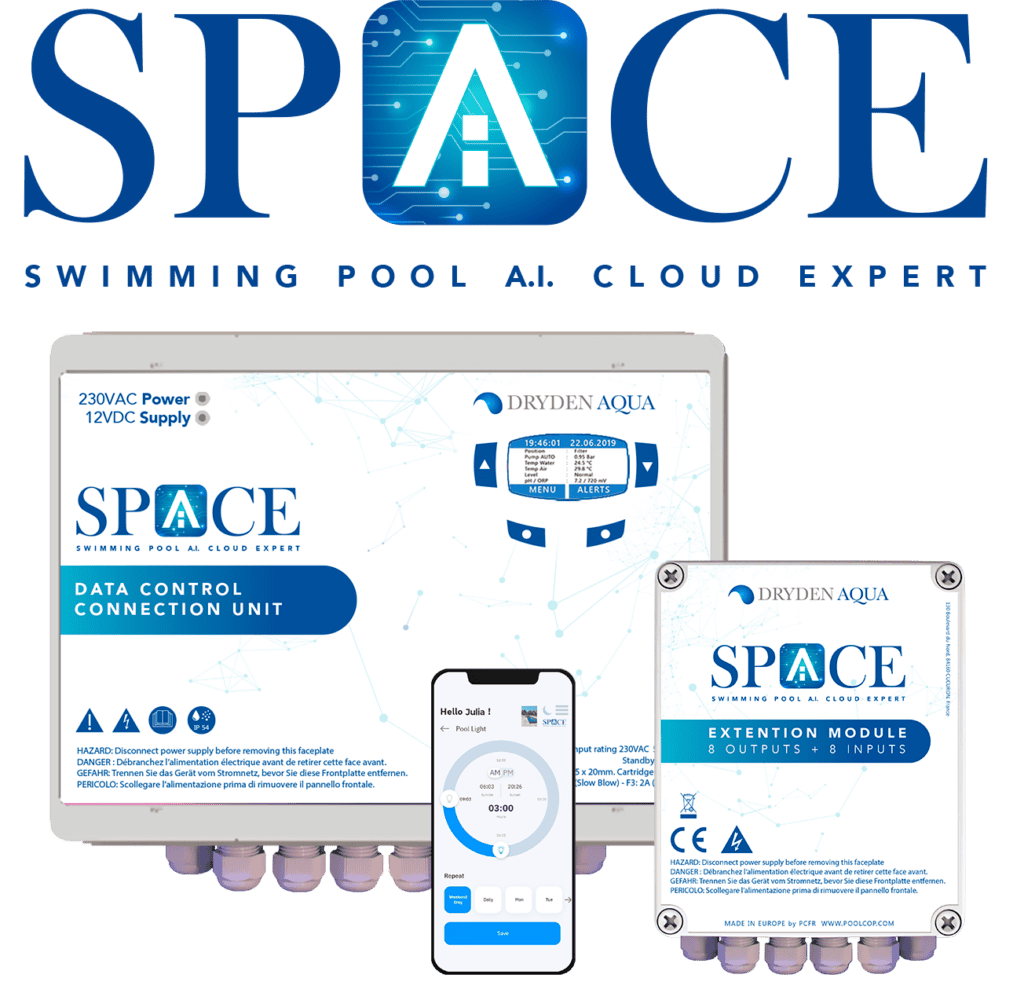 SPACE : une piscine intelligente entièrement gérée par Hydrotech Piscine & Spa